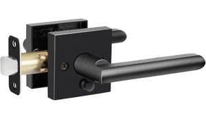 HOSOM Black Door Handle Interior, Privacy 1 Pack, Privacy-Matte - Picture 1 of 5