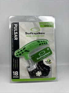 Kit de botines Softspikes Pulsar Golf Spikes Fast Twist 3.0 Ultimate negro paquete de 18 - Imagen 1 de 3