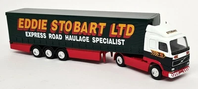 Corgi 1/64 59504 Eddie Stobart Volvo Curtainside Trailer Diecast Truck - Image 1 of 3