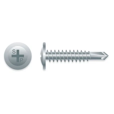 STRONG POINT #8 x 2-1/2" PHILLIPS MODIFIED TRUSS HEAD ZINC PLATED S/D SCREWS 2,000ct | M92Z