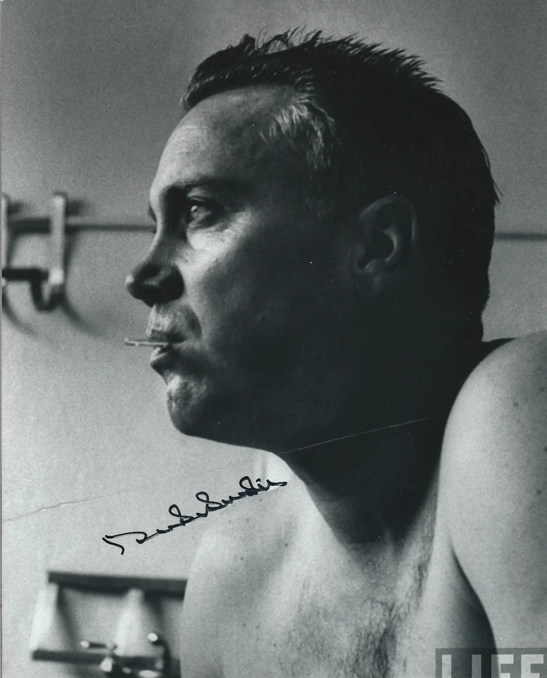 Duke Snider hand SIGNED Photo #1 COA Autographed MBL Baseball Duke of Flatbush - Image 1 of 2