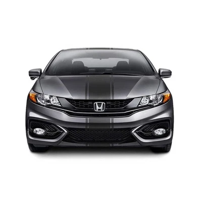 10" listras de corrida com pinos de vinil autocura compatível com Honda Civic Coup 2012 a 2015 - Imagem 1 de 4