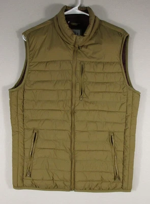 Chaleco Chaqueta Gap Para Hombres Cremallera Frontal Cuello Simulado Bolsillos Sin Mangas Talla M Amarillo Foto 1 de 4