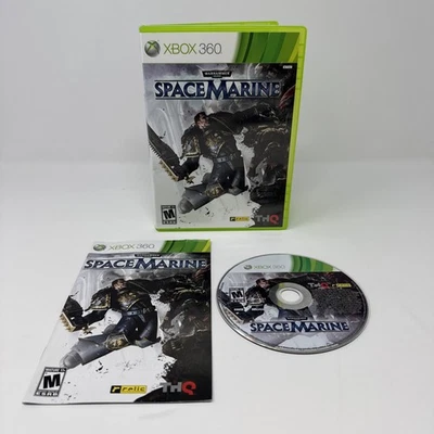 Warhammer 40,000: Space Marine (Xbox 360, 2011) Complete W/ Manual - Tested - Image 1 of 4