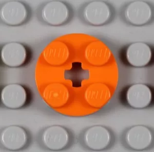 LEGO - 2x2 Round Plates Axle Hole - PICK YOUR COLORS & LOT SIZE - 4032 Town City - Picture 1 of 26