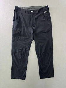 Outdoor Research Pants 34 Men's Gray Zipper Pockets Nylon Hiking Stretch Light - Picture 1 of 12