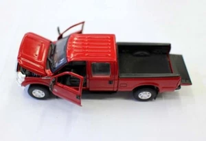 Metal 1/64 Ford F250 Pick Up truck Double Cabin Opened doors DIecast toys model - Picture 1 of 7