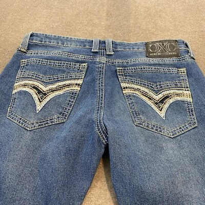 Vintage Xtreme Couture Jeans Mens 34 Fits 35x30 Blue Baggy Loose 90s y2k Skater - Image 1 of 4