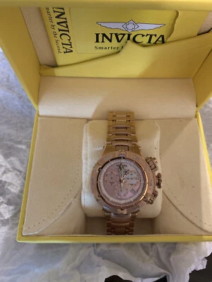 Invicta Subaqua Noma V леди круглый 42 мм розовое золото/розовый швабра водостойкий 500 М - Изображение 1 из 4