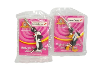 Warner Bros Looney Tunes Pato Lucas y Silvestre Cremallera Tirador / LLAVEROS - Imagen 1 de 3