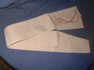 Longbow Bag Cotton with Leather Tie Long Bow Archery 88 Inches long - Picture 1 of 6