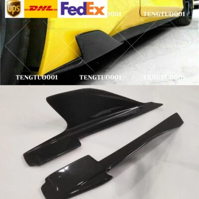 Carbon Fiber Side Skirt Sidekirts For Ferrari 458 Italia Spider 2010-2015 - Imagen 1 de 4
