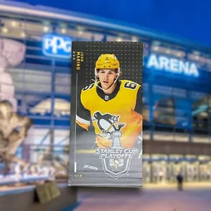Bandera John Marino Player 24x48 2021 Playoffs Pittsburgh Penguins Arena - Imagen 1 de 4