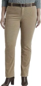 Lauren Ralph Mid-Rise Corduroy Stretch Pant Women's Plus Size 16W NWT - Picture 1 of 3