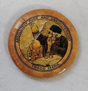 Antique Duffey's Pure Malt Whiskey Advertising Pocket Mirror - Picture 1 of 5