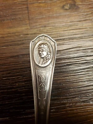 ANTIGA Colher de Lembrança Vintage 6" ONEIDA COMMUNITY - MARY PICKFORD - Imagem 1 de 4