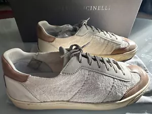 Brunello Cucinelli Sneaker Ultra-Luxury Textile Leather Mix New: 850 Euro - Bild 1 von 14