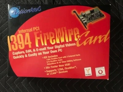Actiontec Internal PCI 1394 Firewire Card 3 Port - Image 1 of 2