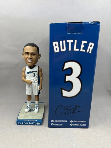 Caron Butler Bobblehead Washington Wizards 25th NBA SGA 2023 NIB Cover