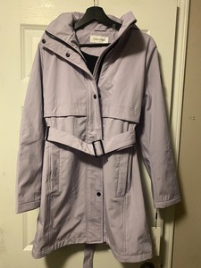 Calvin Klein Women's Petites Rain Coats 