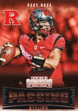 2015 Panini Contenders Draft Picks Passing Grades #17 Gary Nova RC Rutgers