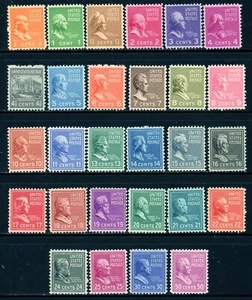 Stamps United States, Scott # 803-831 Mint NH - Picture 1 of 1