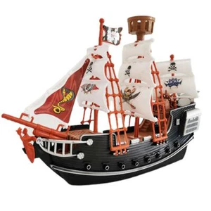 Pirate Ship Pretend Toy Home Decoration Safety Durable Pirate Ship Model for Kid - Bild 1 von 9