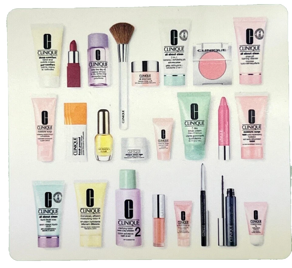 Clinique 24 Days Of Clinique Advent Calendar Set For All Skin Types - NIB - Image 1 of 4