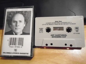 RARE OOP Art Garfunkel CASSETTE TAPE Scissors Cut '81 PAUL SIMON Andrew Gold WAX - Picture 1 of 2