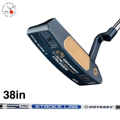 Odyssey Ai-ONE Milled CRUISER ONE WIDE T CH Putter 38 STROKE LAB 140 Crank Hosel - Image 1 of 4