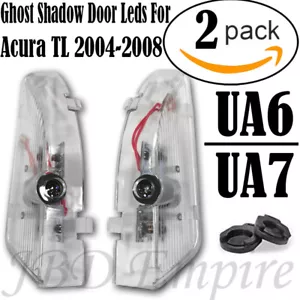 For Acura TL 2004-2008 LED Laser Door Logo Ghost Shadow Projector Lights UA6 UA7 - Picture 1 of 12