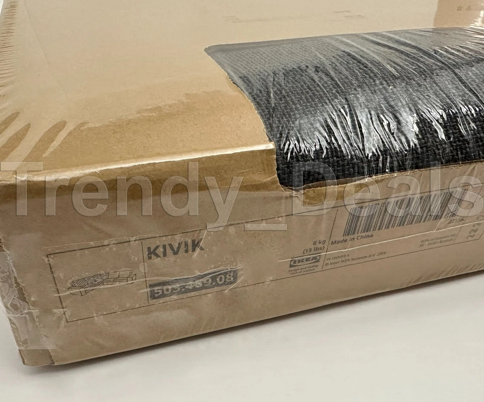 IKEA Kivik Corner Section Sectional Sofa Cover Slipcover Hillared Anthracite