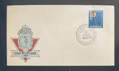 AUTRALIA-1965-POST OFFICE COMMUNICATIONS-FDC-COVER-J1535 - Image 1 of 2