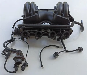 ANSAUGBRÜCKE KOMPLETT VW GOLF 3 POLO III 1,4 l AEX - Bild 1 von 10