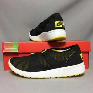 Nike Air Sock Racer OG UK9.5 875837-001 EUR44.5 US10.5 black yellow ultra dart - Picture 1 of 12