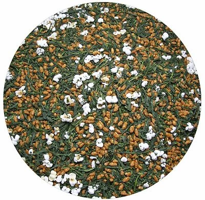 Chá verde japonês TokujouGyokuro Genmaicha 100g (3,5 oz) - Imagem 1 de 3