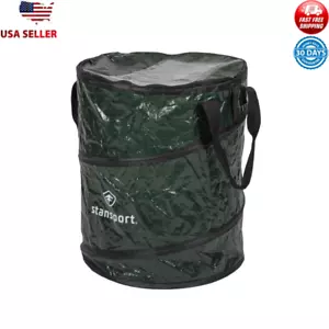Collapsible Trash Can Lightweight Portable Container Camping Beach BBQs New - Picture 1 of 6