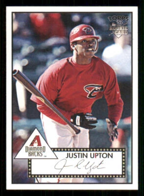 2007 Topps '52 #170a Justin Upton RC - Image 1 of 2