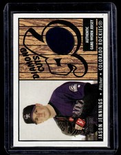 2003 Bowman Heritage #DC-JJ Jason Jennings  Diamond Cuts Relics  Mint+ New