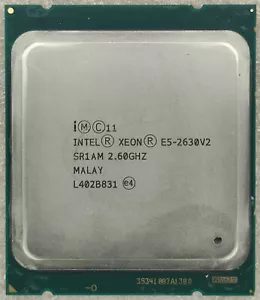 Intel Xeon E5-2630 V2 CPU SR1AM 2.6Ghz 15Mb 7.2GT/s LGA2011 Processor - Picture 1 of 2