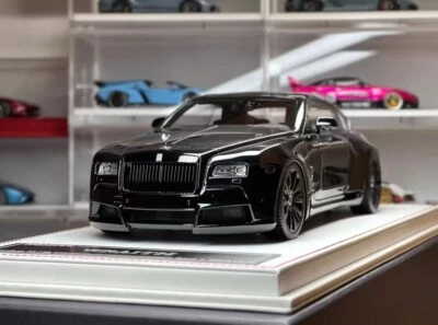 *SUPER RARE* Davis & Giovanni 1/18 Rolls-Royce Wraith Black Metallic LIMITED - Image 1 of 4