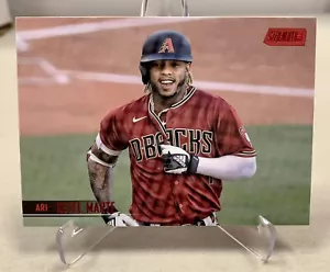 2021 Topps Stadium Club Ketel Marte Red Parallel No. 60 Diamondbacks - Bild 1 von 2