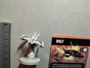 WOLF DRONE MINIATURE+ ENG CARDS/ POST-APO/BORDERLANDS /M09 - Imagen 1 de 1