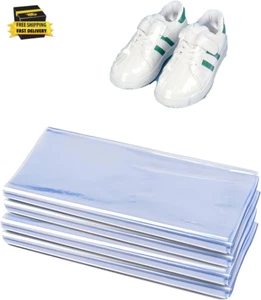 Paquete de 100 bolsas envolventes retráctiles para zapatos 11X18 pulgadas envoltura térmica para hombres y mujeres - - Imagen 1 de 12