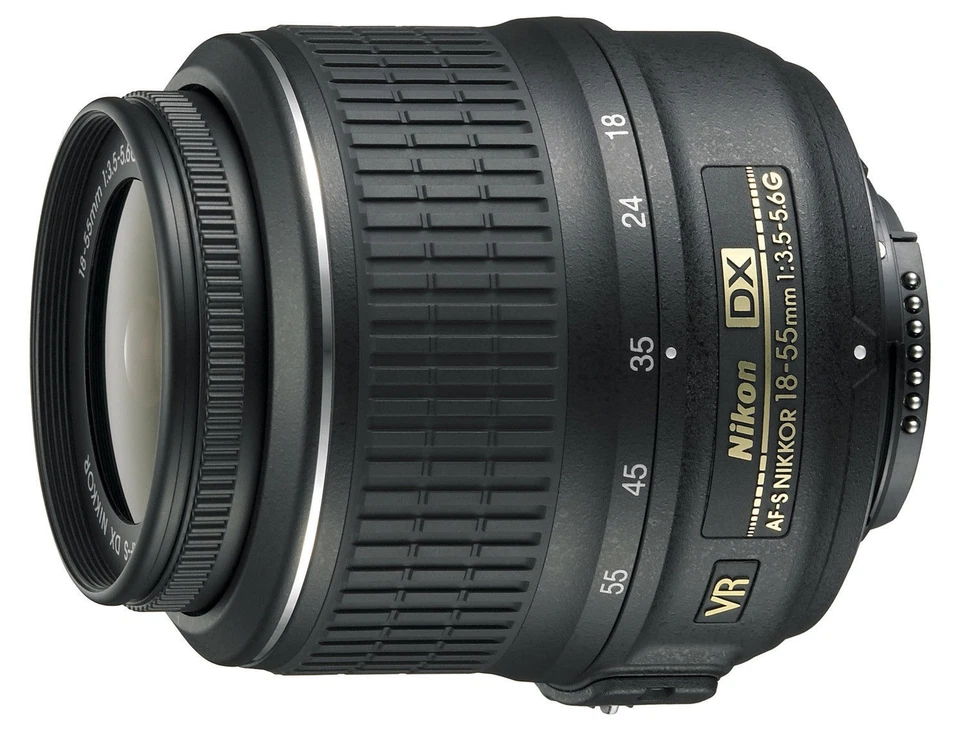 Nikon NIKKOR 18-55mm f/3.5-5.6 VR AF-S Lens - Image 1 of 1