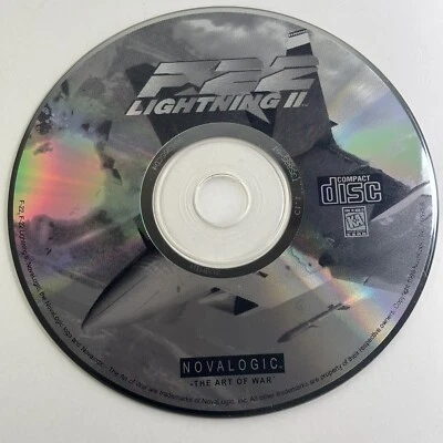 F-22 Lightning II 2 Air Combat PC CD-ROM NovaLogic 1996 game for Windows 95 - Image 1 of 2