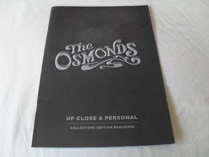 THE OSMONDS - Up Close and Personal Tour COLLECTORS EDITION BROCHURE - Picture 1 of 3