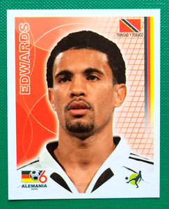 2006 Navarrete Germany World Cup FIFA VARIANT #094 CARLOS EDWARDS Sticker