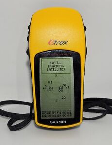 Garmin eTrex H High Sensitivity, Waterproof portable GPS Receiver - Yellow VGC
