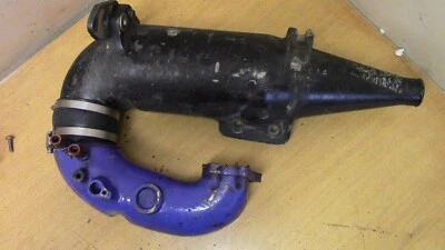 1995 TIGERSHARK DAYTONA 640 EXHAUST PIPE ASSEMBLY 0612-541 0610-180 0612-524 - Image 1 of 4